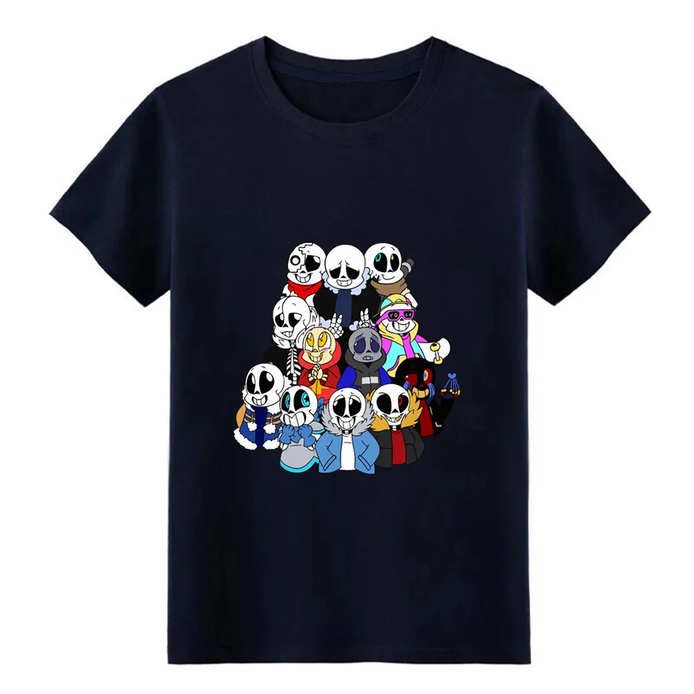 Футболка с героями мультфильма undertale sans хлопковая S XXXL принтом Новинка знаменитая