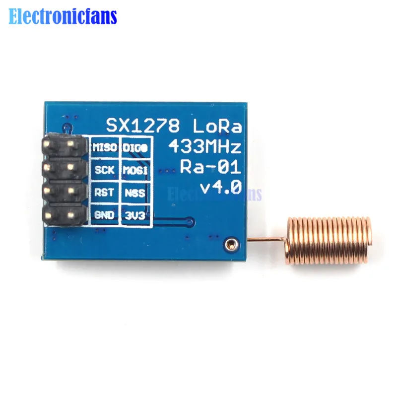 Модуль LoRa SX1278 433 МГц беспроводная передача спектра семейный набор сделай сам