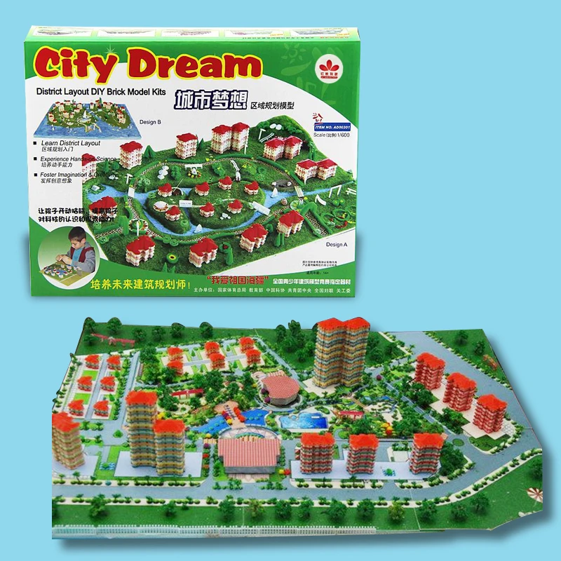

City Dream Regional Construction DIY Brick Model Kits