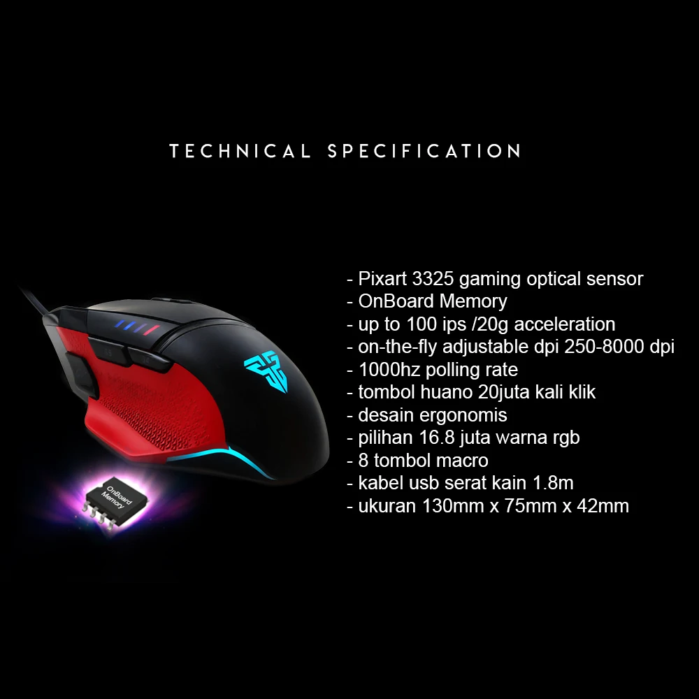 FANTECH X11 игровая профессиональная игровая мышь RGB четыре файла 250-8000 dpi пользовательская макро программирующая мышь для мыши геймера