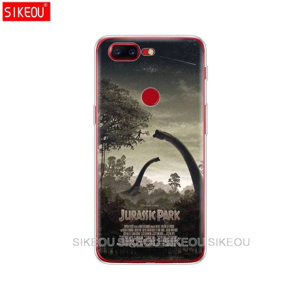 Силиконовый чехол для телефона Oneplus one plus 6 5T 5 3 A3000 A5000 динозавр парка Юрского