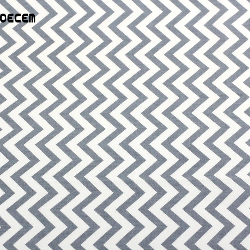 В полоску и Медведь серии стежка хлопок Ткань метр Юинг тканей детей Постельные