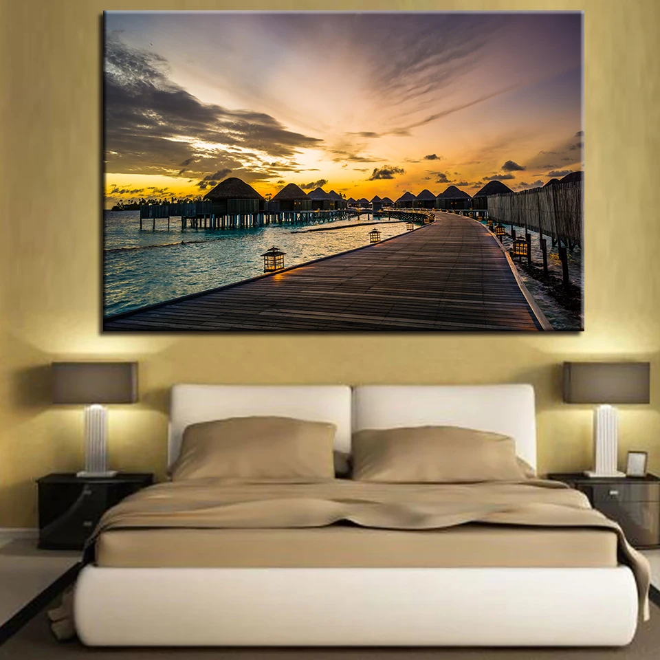 Модульная картина CLSTROSE на холсте HD принты домашний декор рамка 1 шт. деревянный