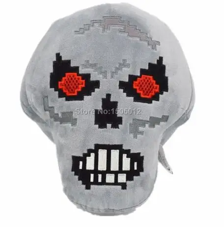 Grey Skeletron 1 шт. Terraria плюшевые " Кролик Skeletron токсичный Sludge глаз Ктулху мягкие игрушки куклы - Цвет: Grey Skeletron