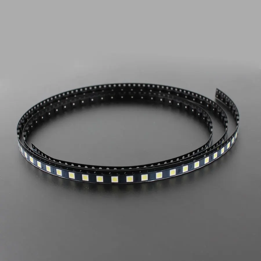 50 шт./компл. 3535 2 Вт 6 в SMD светодиодный светильник для ТВ лампа диоды холодный белый