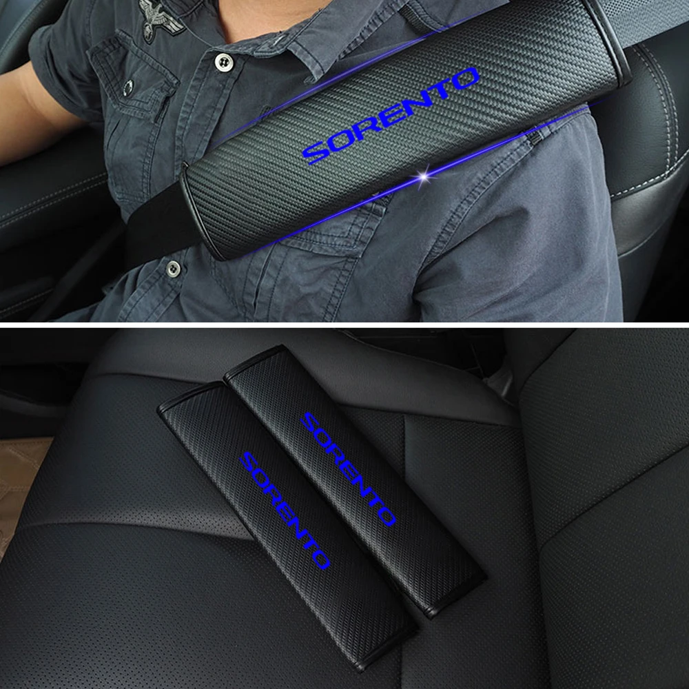 

2 шт., Наплечные накладки для автомобильного ремня безопасности Kia Sorento
