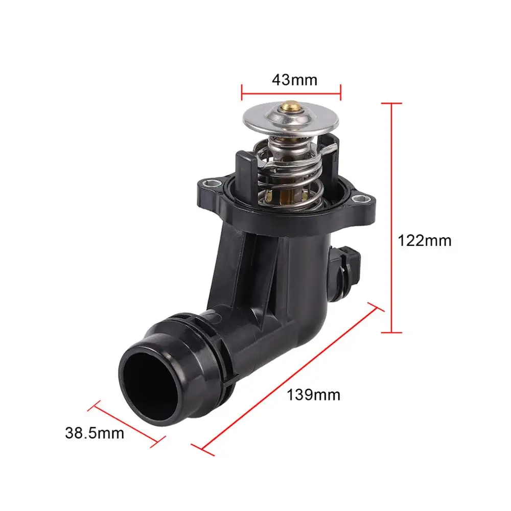 Justech в виде бабочек новинка 12 V термостат 11531436042 11531437085 для BMW 3 ER E46 316i 318i E36