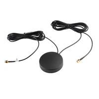 combined large round antenna gps active4ggsm antenna with gluenut extension cable sma male connector