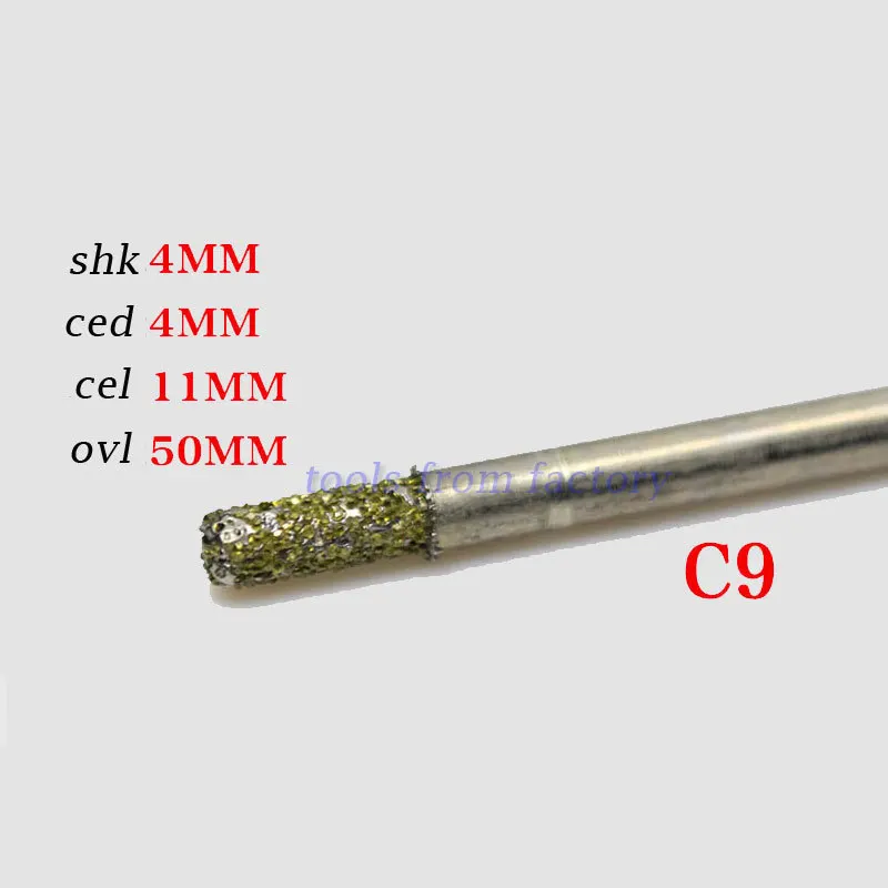 Фрезерный станок с ЧПУ гальванизированный алмазный инструмент для резьбы по