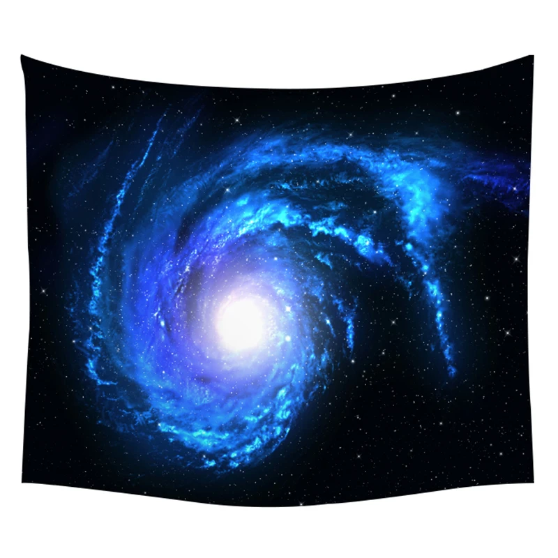 3D Galaxy психоделический настенный гобелен планета Космос пользовательский гобелен подвесной полиэстер Бохо украшения высокое качество настенный