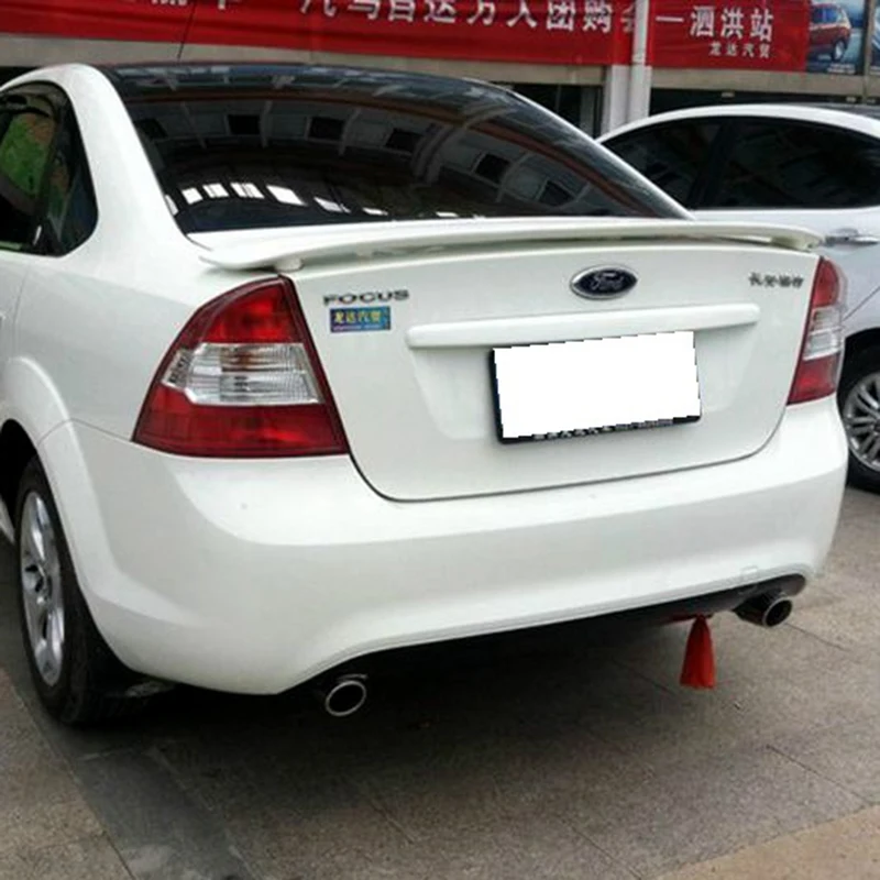 Для FOCUS Sedan 2009 2010 2011 задний спойлер высокого качества ABS задний спойлер праймер DIY любой цвет спойлер для Ford Focus Sedan
