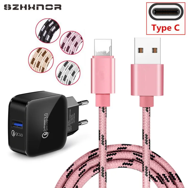 0 2 м/1 м/2 м/3 м Длина USB C QC3.0 быстро Зарядное устройство для мобильного телефона Oneplus