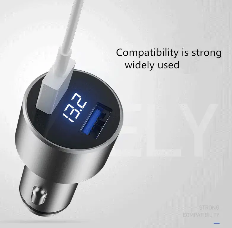 3.1a Dual USB Автомобильное Зарядное устройство Quick Charge 2.0 3.0 мобильный телефон автомобиль Зарядное устройство адаптер для iPhone 7 Samsung Xiaomi автомобильный телефон Зарядное устройство
