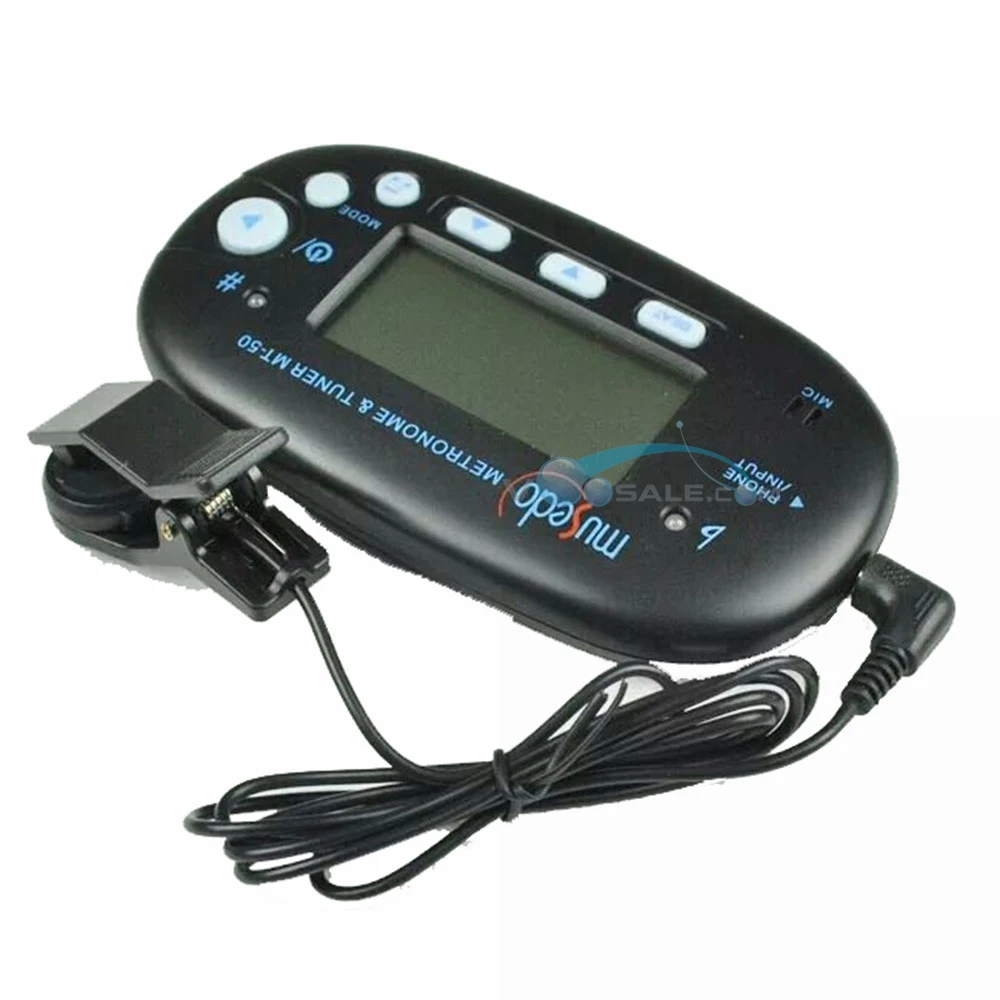 Musedo MT-50 Tuner-Metronome-Tone Generator for Saxophone / Flute Wind with LCD Guitar Accessories Tuner | Спорт и развлечения