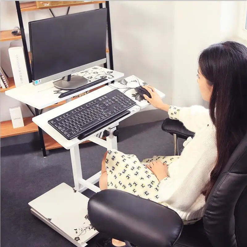 Ленивый настольный компьютерный стол прикроватный столик 5 видов цветов