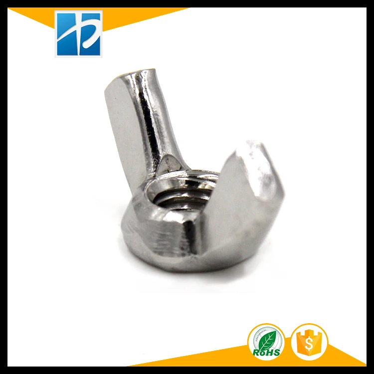 Гайка крыла из нержавеющей стали M4 DIN315 (10 шт.)|wing nut|nut nutstainless steel nuts |