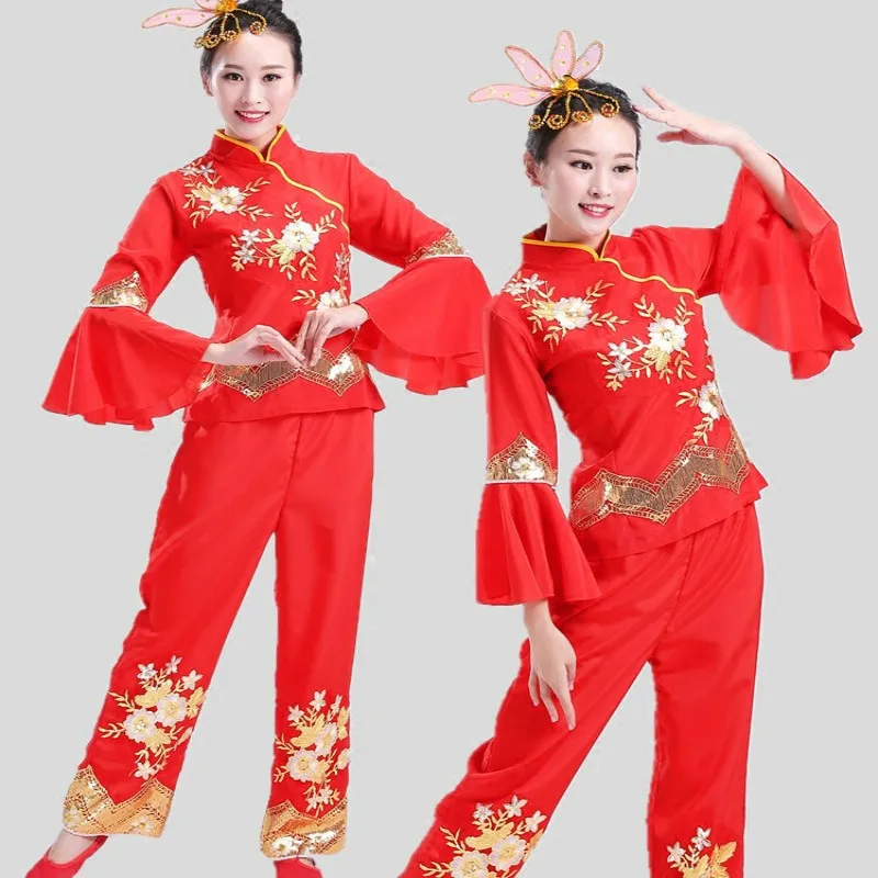 2018 Новый hanfu древний китайский костюм для женщин народный танец Лев новый год