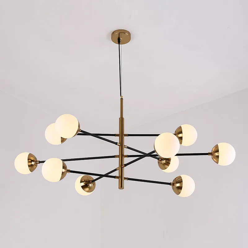 

Nordic Art Chandelier Simple Personality Suspension Light Living Room Bedroom Shopping Store Clothing Store Hotel Lighting