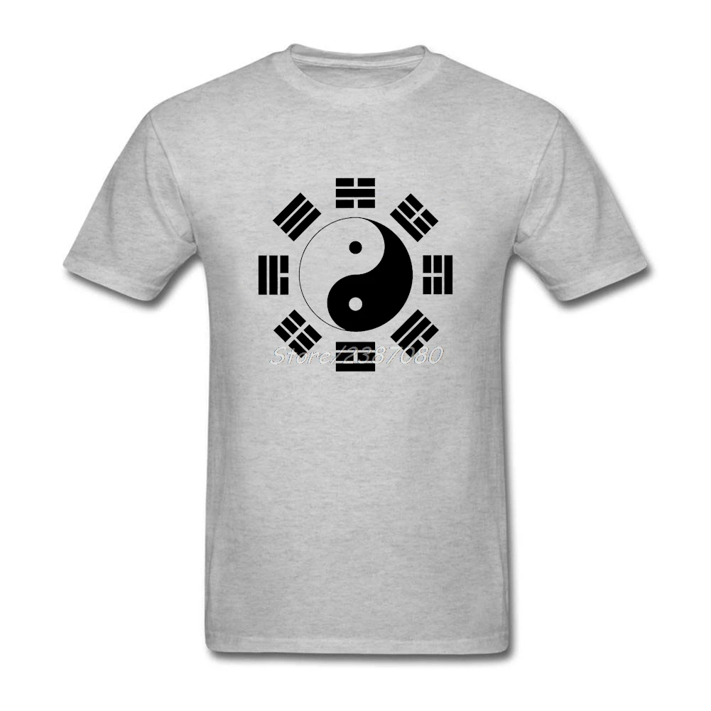 Футболка Yin Yang хлопковая с круглым вырезом под заказ коротким рукавом брендовая