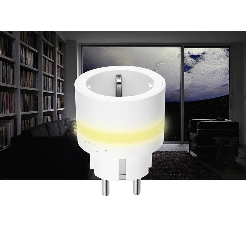 Bilikay SP10 Wifi Smart Plug With Power Monitor Wireless Socket Outlet Google Home Alexa Voice Control Led | Инструменты