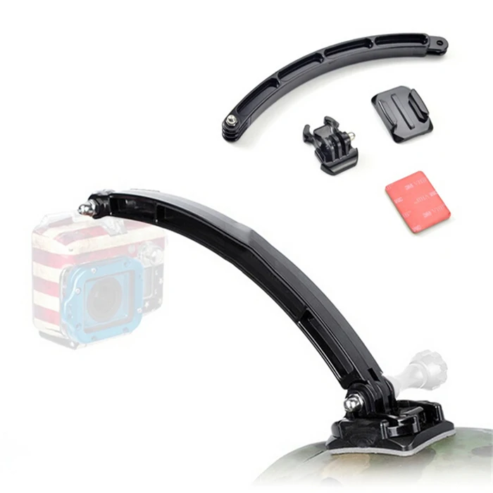 Велосипедный мотоциклетный шлем удлинитель + пряжка наклейка 3M для экшн камеры