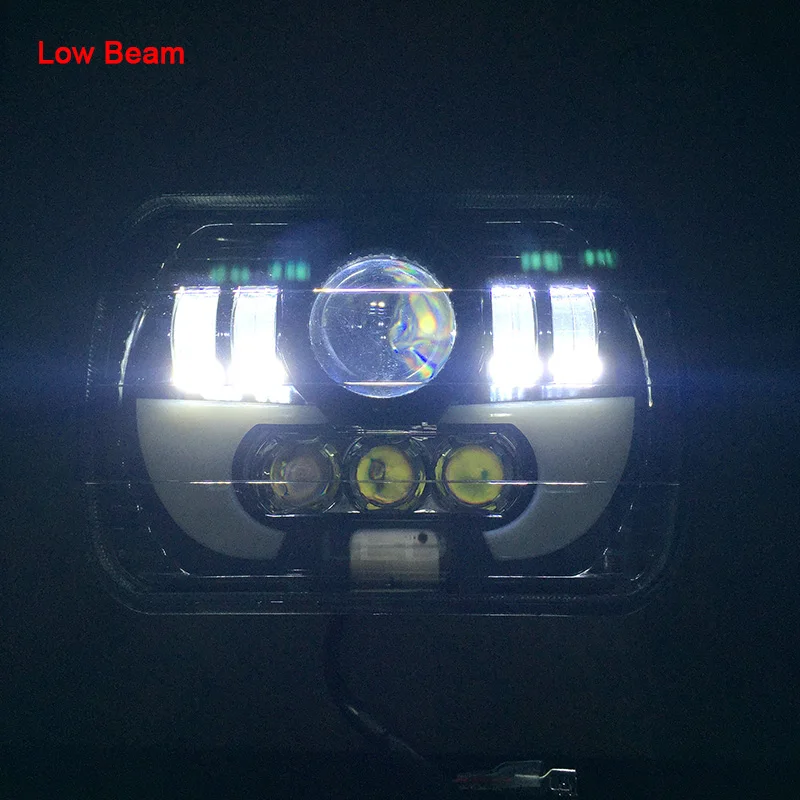 2 шт. Автомобильные светодиодные фары 5x7 дюймов дюймов|square led headlight|headlights forled truck |