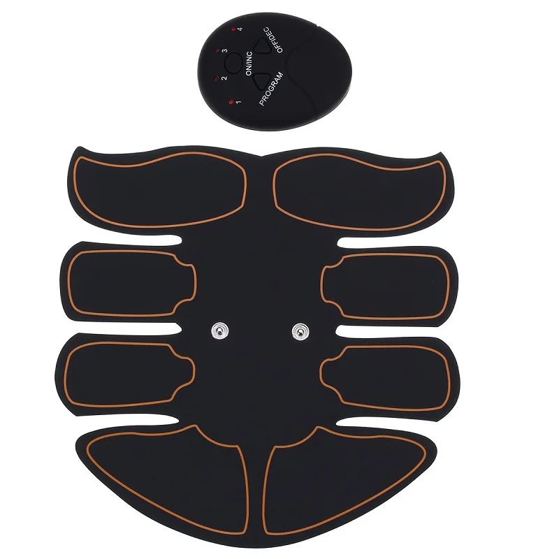 the abdomen set EMS стимулятор для тренировки мышц брюшного пресса, беспроводной спортивный пояс, профессиональный массажер для похудения, домашний фитнес, для похудения - Цвет: the abdomen set