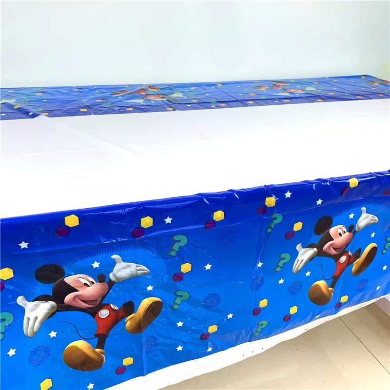 1 шт. Disney Микки Мышь тема мальчик на тему дня рождения вечерние 108*108 см покрытие