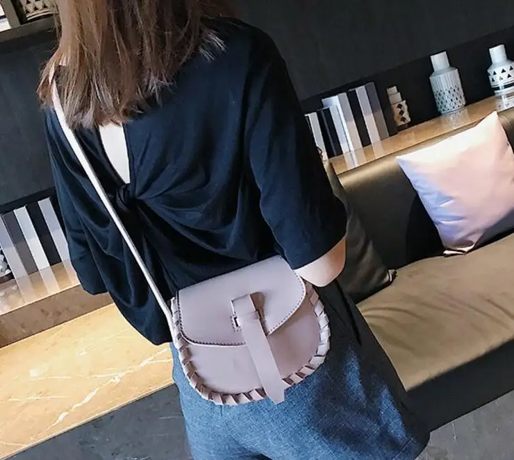 Дамы лоскут ruched кожаная сумка через плечо для женщин 2018 сумки на женщины бумажник