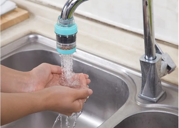 1 шт. активированный уголь водопроводной воды двойной фильтр очистителя