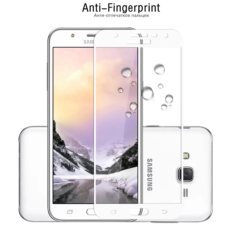 Защитная стеклянная пленка для Samsung Galaxy J5 2015 SM J500F полноразмерный экран