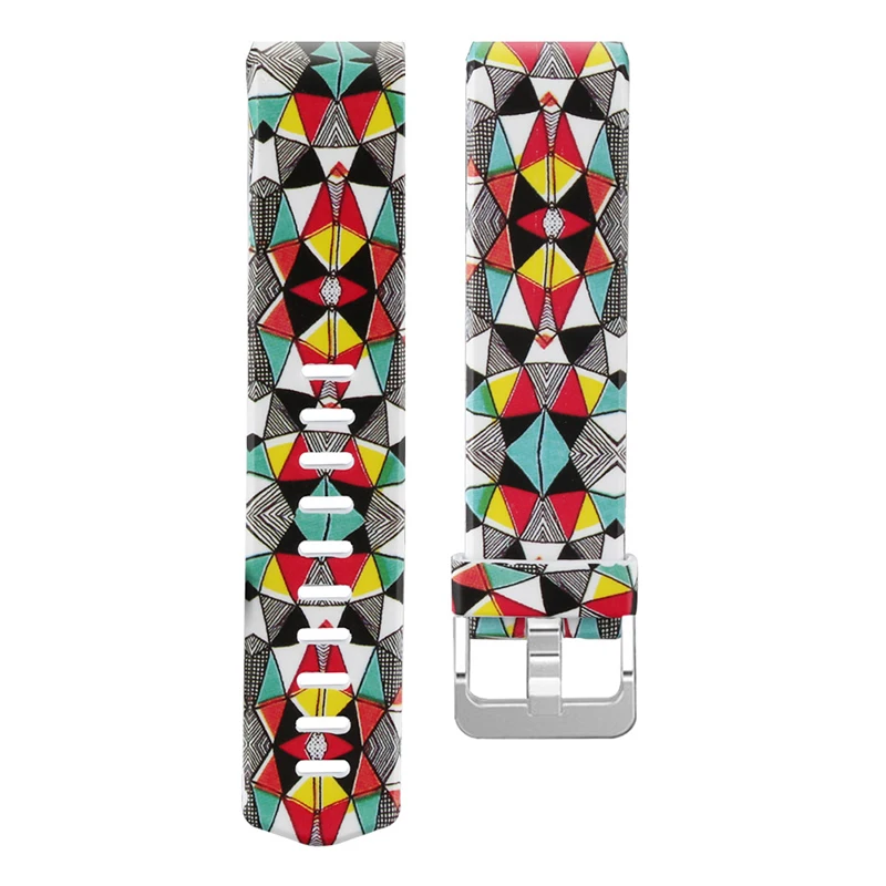 Модные мягкие наручные часы для Fitbit Charge 2 Фитнес браслет здоровья умный ремешок Fit