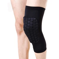 high sports safety breathable knee pads basketball footable sport kneepad perforated tight kneelet rodilleras men sports safety