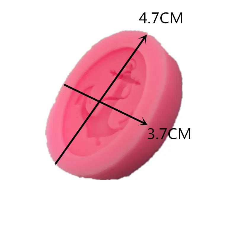 Силиконовая форма для печенья пиратский корабль якорь флаг ручной работы мыло выпечки инструменты фондант кексик на.