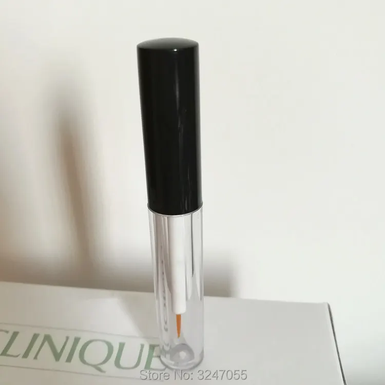 2ML 100pcs/lot Small Empty Clear Eyeliner Tube Plastic DIY Cosmetic Eyelash Glue Refillable Bottle Growth Liquid | Красота и здоровье