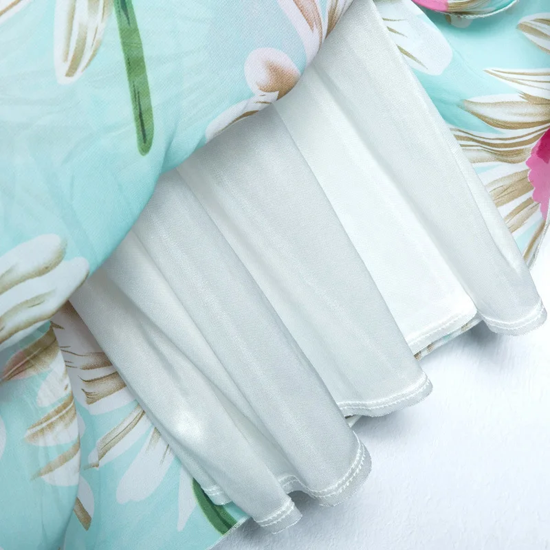 Новинка 2016 года летняя одежда для всей семьи богемное пляжное платье с принтом на