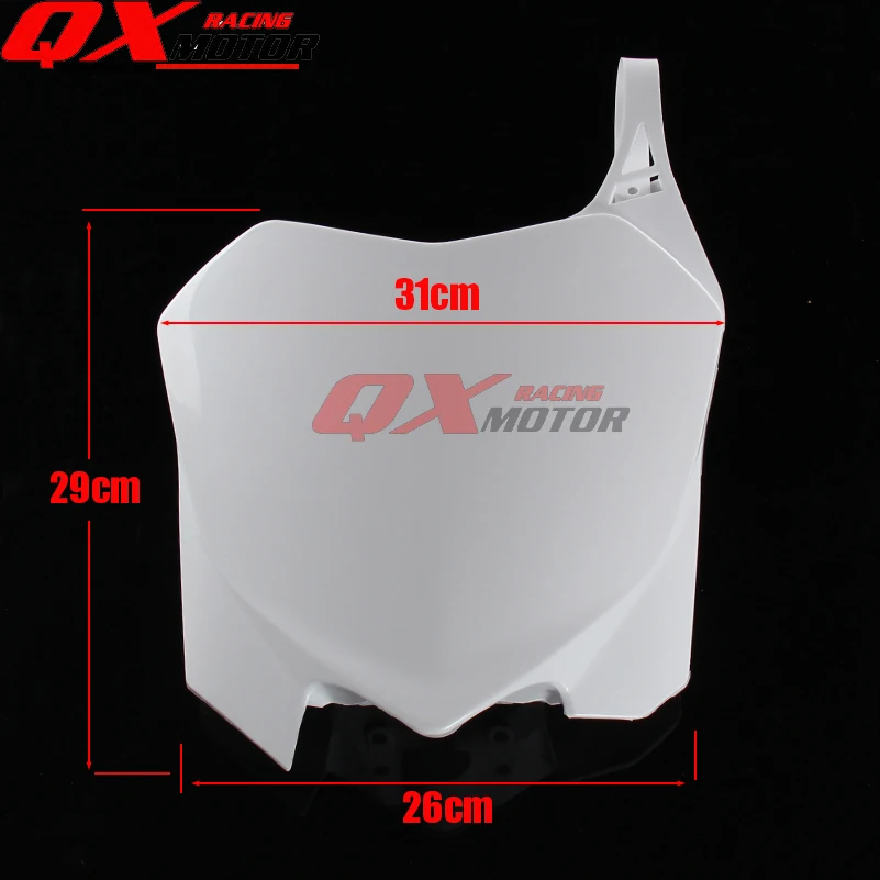 Передние номерные знаки табличка с именем ДЛЯ CRF CRF250R 10 13 CRF450R 09 12 для внедорожных