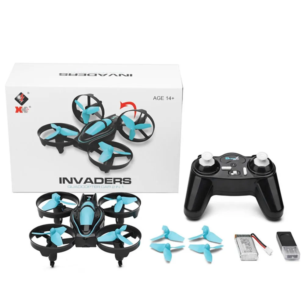 Wltoys Q686 земля и амфибия Малый летающая тарелка 2 4 г дистанционное управление мини