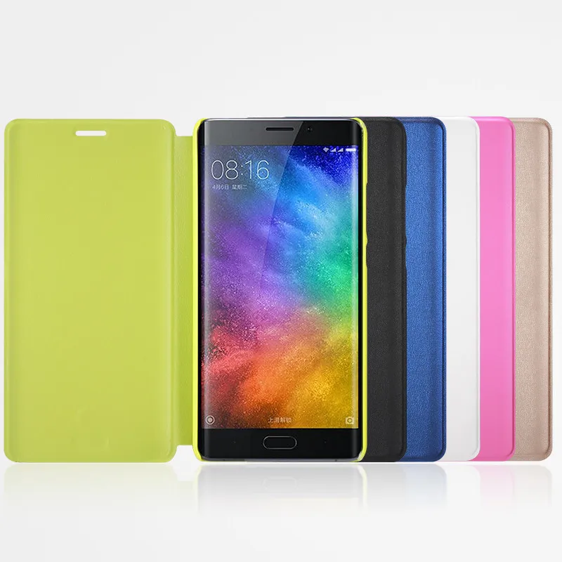 Missbuy роскошный умный флип-чехол из искусственной кожи для Xiaomi Note 2 3 Note2 Note3 Mix 2S mix2s