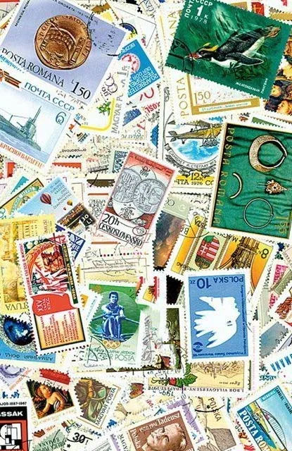 Великолепные почтовые марки из Восточной Европы 3000 шт./лот без повторов со штамп
