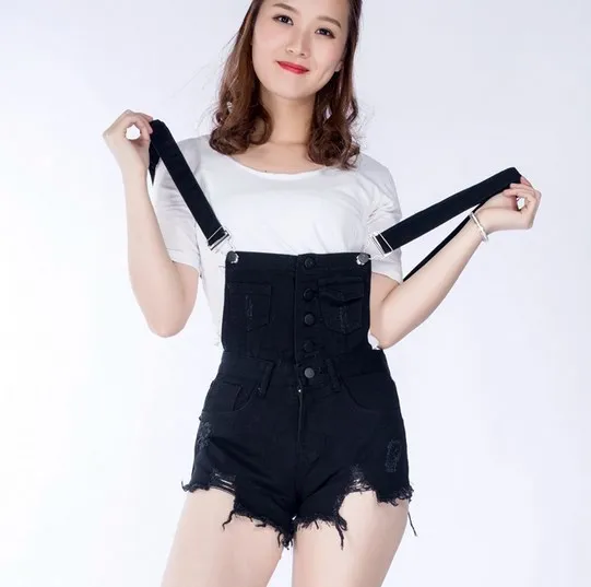 Женские джинсы на подтяжках черные белые синие | Женская одежда