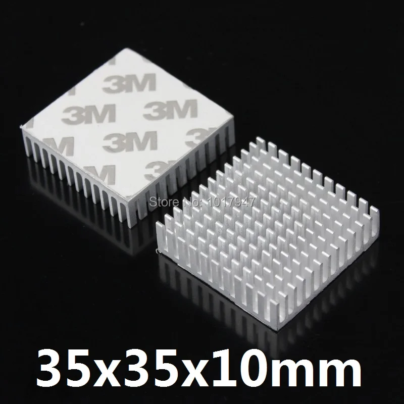 2 шт./партия алюминиевые радиаторы 35x35x10 мм | Компьютеры и офис
