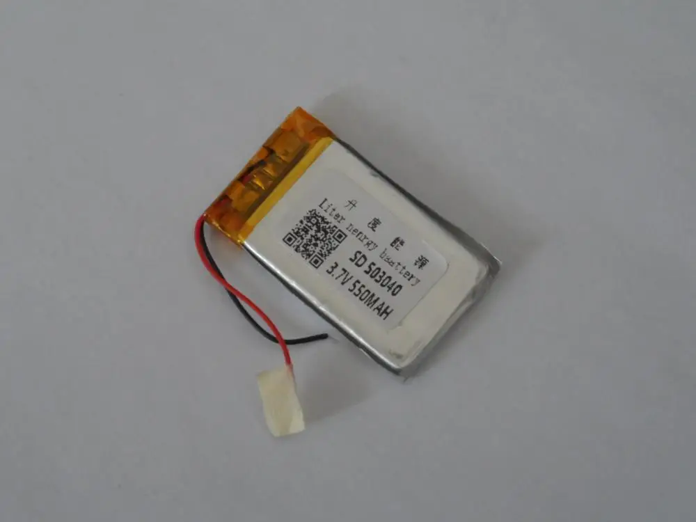 3.7 В литий-полимерная батарея 503040 MP3 MP4 MP5 bluetooth 550 мАч | Электроника