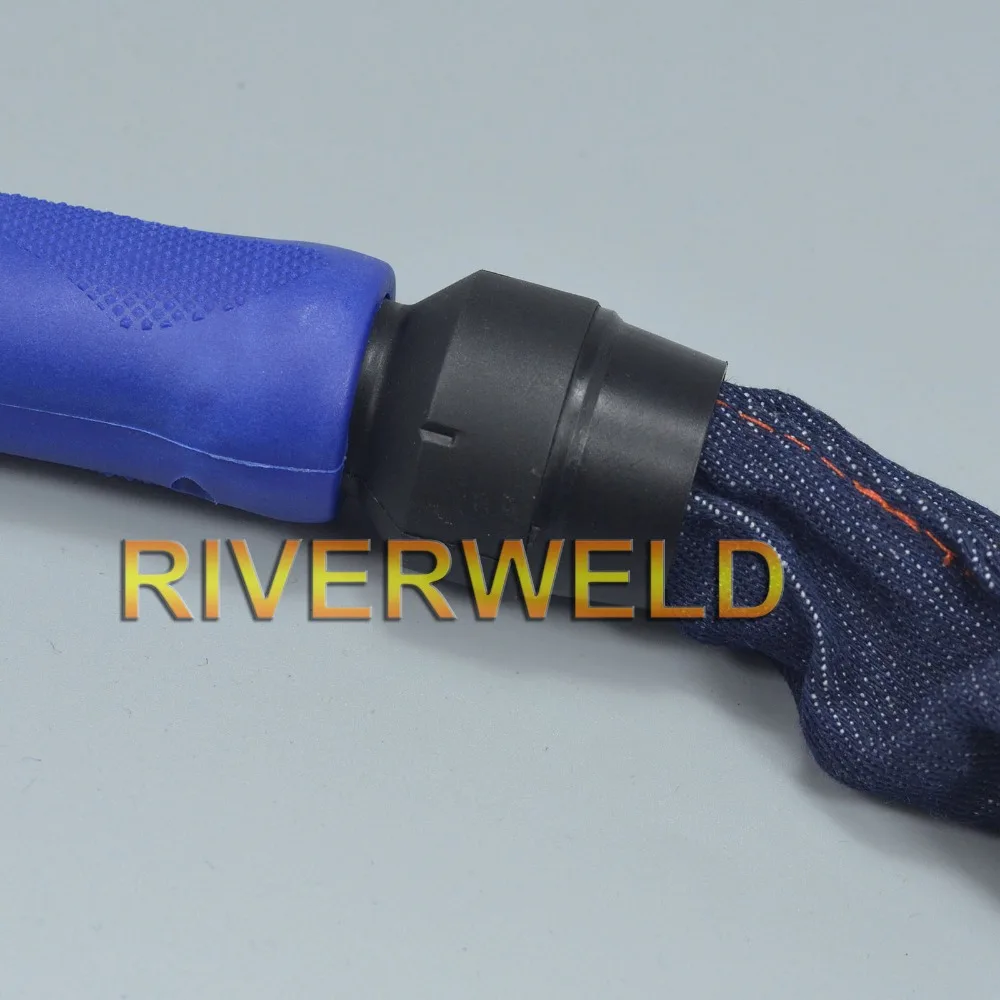 WP26-12E 12 футов 200Amp воздушным охлаждением горелки TIG сварочный фонарь в комплекте 4 метра 2 шпильки соединения Европейский стиль Фонарь налобный фонарь средства ухода за кожей