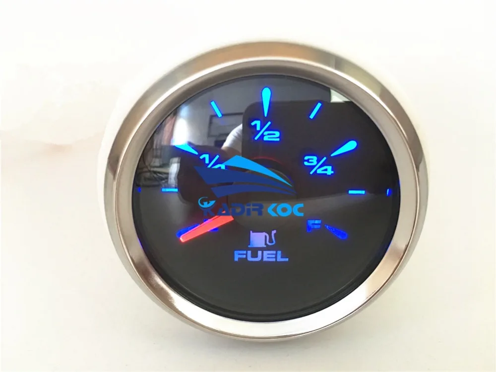 Упаковка из 1 52 мм указка уровня топлива E-F измерители уровня топлива 0-190ohm 240-33ohm водонепроницаемый датчик уровня топлива для авто лодки