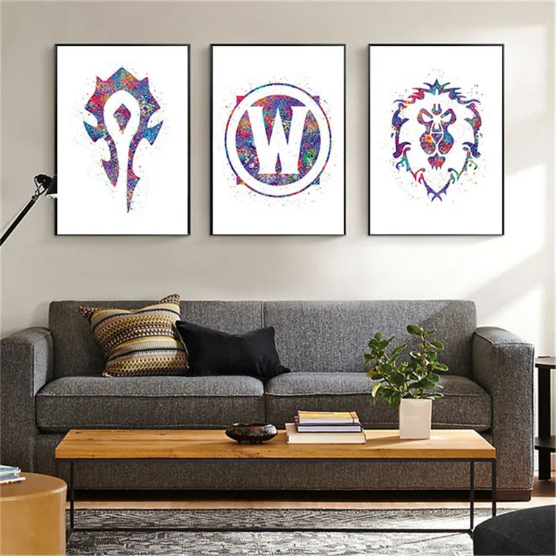 Декор для дома Скандинавская живопись WOW настенное искусство сделай сам