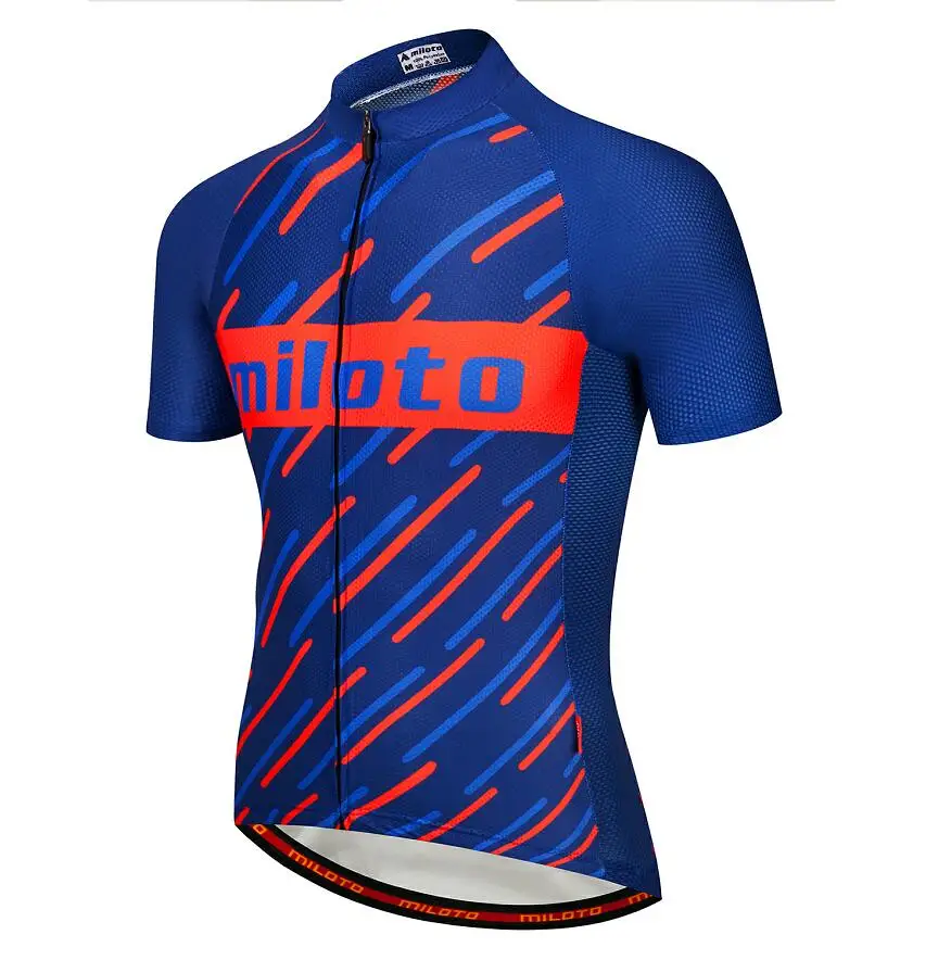 CBJ-M061 MILOTO, мужские майки для велоспорта с коротким рукавом, одежда для горного велосипеда, одежда для велоспорта, одежда для велоспорта - Цвет: CBJ-M061