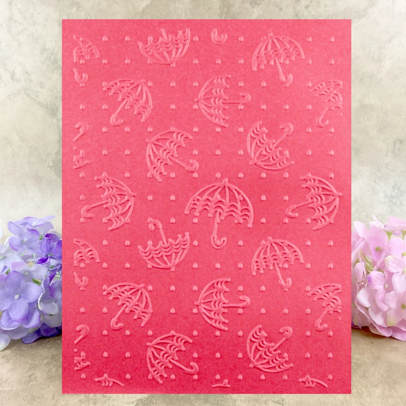 Embossing Folder 2 Детские швейные зонтики пластиковые папки для тиснения для изготовления карт шаблоны для скрапбукинга материалы для бумажного моделирования embosser DIY - Цвет: Embossing Folder 2