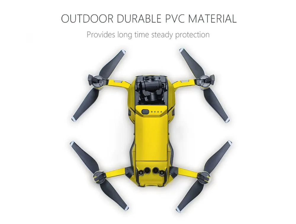 PGYTECH наклейка-скин на весь корпус для DJI MAVIC AIR защитная пленка Стикеры для DJI Mavic Air Аксессуары для дрона