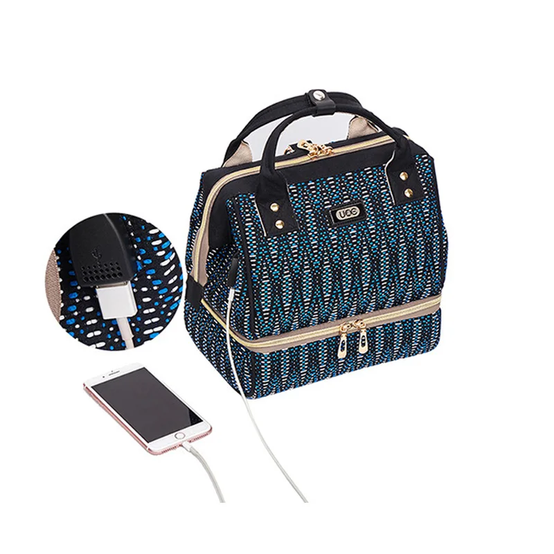 Модный подгузник для беременных брендовая Большая вместительная Детская сумка